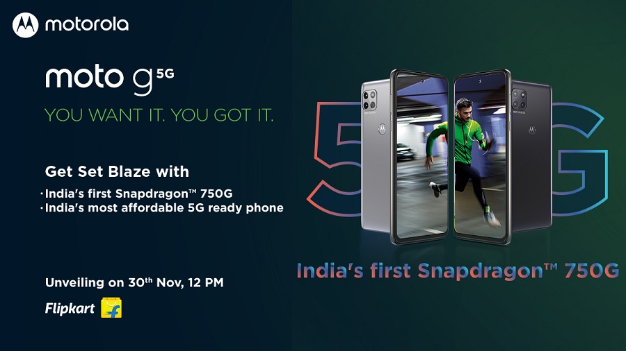 India Desire : Moto G 5G Flipkart Price Rs 18999 From Flipkart [Flat Rs 2000 Off Via HDFC Bank Cards]